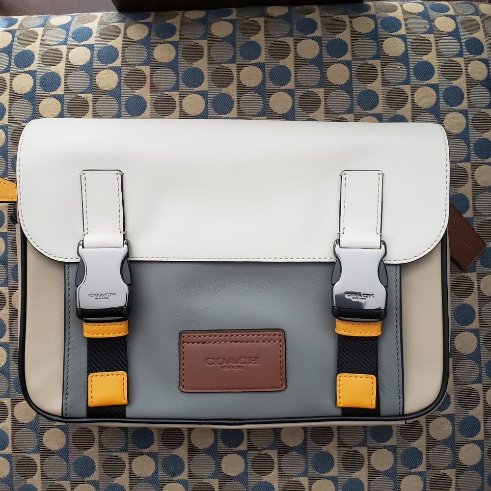 Coach track crossbody